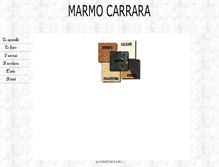 Tablet Screenshot of marmocarrara.com